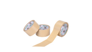 Transparent Adhesive tape brown paper Kraft paper tape for carton sealing waterproof cinta1