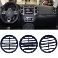 For Volkswagen Tiguan 2015 2010 2012 2013 2014 2016 New Instrument Desk Air Conditioning Outlet Vent Shutter Folding Accessories