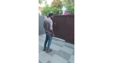 metal iron gate latch