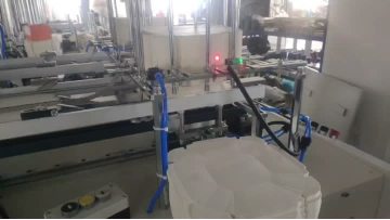 Double Station Octagonal Paper Box Forming Machine