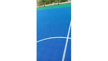 PP tiles for basketball court