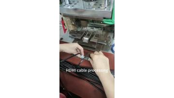 HDMI cable processing