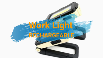 New Magnetic Base  Rechargeable Folding COB LED Working Light for Car Workshop1