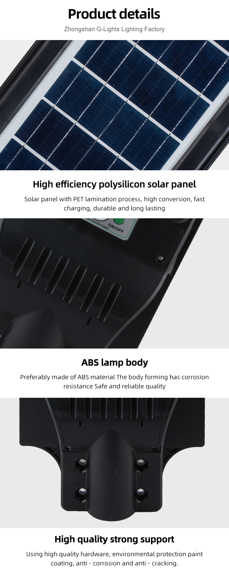 Hot Selling Modern Waterproof 60W 120W 180W 240W All In One Integrated Led Solar Street Light Price