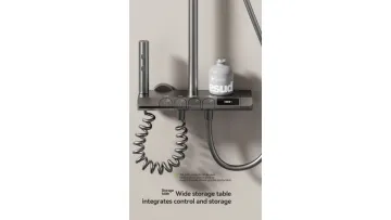 4041 High-Quality Modern Light Luxury Digital Display Shower Set for Home1