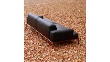 Marriot Leather Straight Sofa