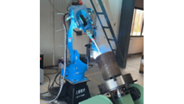 Automatic Dual-Axis Robot MIG Welder for High Strength Steel Pipe Fittings and Flange Welding Max 400mm Outer Diameter1