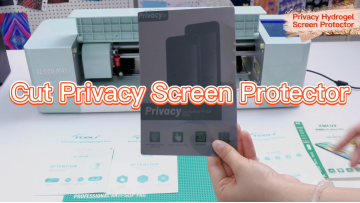 TL-568 max privacy protector film cutting