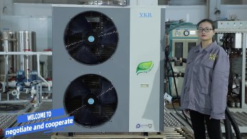 YKR hot selling heatpump factory direct selling household heating  cooling heat pump evi heat pump1