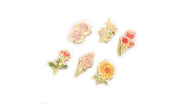 Wholesale Custom Enamel Pins: Beautiful Flowers, Funny Designs, and High-Quality Metal Lapel Brooches1