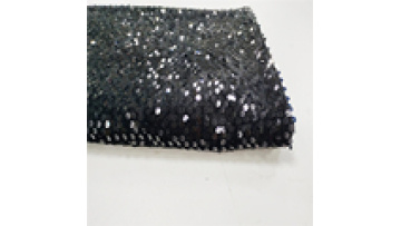 custom cheap good price embroidery sequins fabric black velvet spangle sequin fabric1