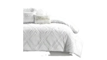 Tufted Duvet Cover White Queen Comforter Cover King Twin Dorm Bedding Set Duvet Cover Full Clipping And Carving1