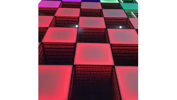 3D RGB Reflective Floor Tiles for Vibrant Nightclubs and Bars1