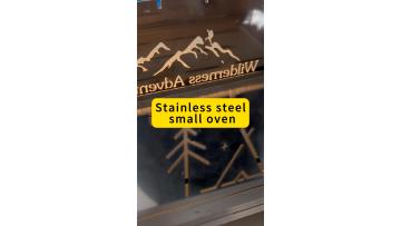 Stainless steel oven