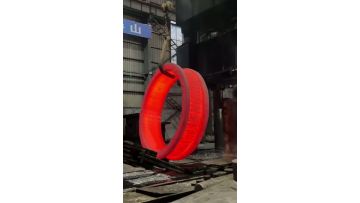 Hot Forging 1500mm Sae1045 Sae4340 Large Sized Steel Seamless Ring