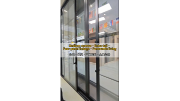 Ultra high sliding door