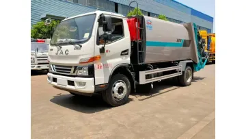 Economical & Practical JAC 4X2 9-10cbm Refuse Truck1