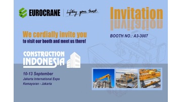 Eurocrane Shines at Jakarta International Expo with Comprehensive Crane Solutions