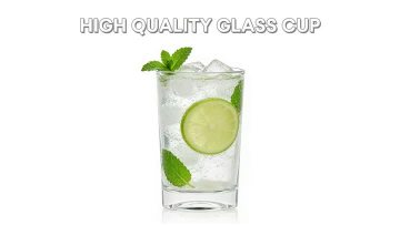 214ml glass cup