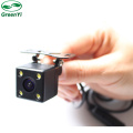GreenYi Waterproof 4 LED Night Vision Car CCD Rear View Camera Reverse Camera With 3 Glass Lens For Auto Parking Monitor