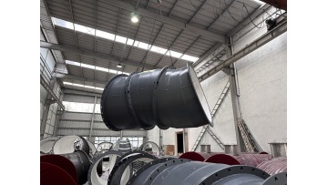 2 meter diameter Ceramic Wear Resistant Elbow