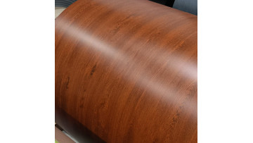 Prepainted Wood Grain Galvanized Steel Aluminum