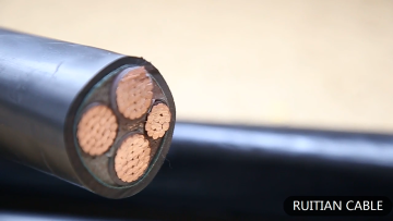 PVC Insulation 4 Core 95mm Copper Conductor Armoured Power Electric Cable 4x240mm21