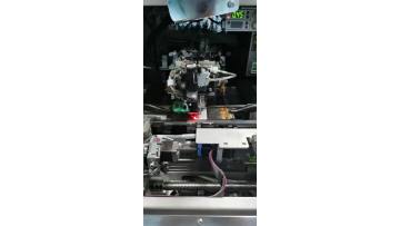 In-line LED lamp beads