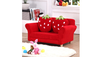 Mini Cartoon Strawberry Small Sofa for Baby Room