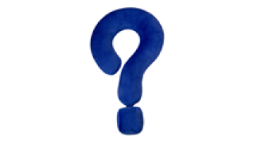 Question Mark Throw Pillow for Living Room and Office1
