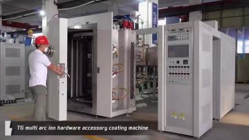TG multi arc ion hardware accessory coating machine