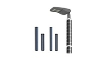 Tube Solar Panels 30W 50W 60W 100W 12V 18V Cylindrical Solar Panel for Integrated All In One Led Solar Street Light1