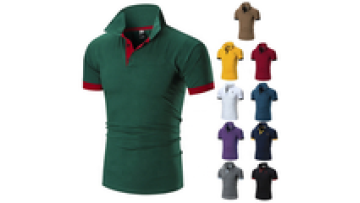 Button Polo Shirt Short Sleeve 100 Cotton Sports Club Shirts for Men Golf T Shirts1
