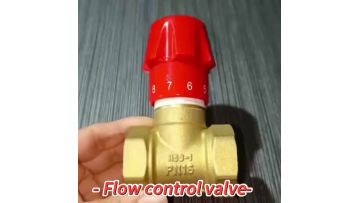 Brass Flow Control Valve