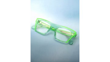 Square Flat Top Laminated Acetate Unisex Optical Frames 24A3109