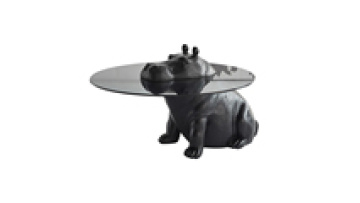 Factory Price Special Design Round Tea Table Modern Living Room Tempered Glass Coffee Table1