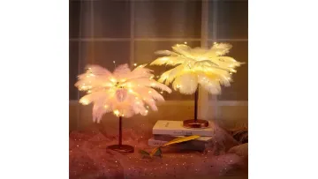 Feather Lamp, Night Light, Ambient Light, Bedroom Decoration Light1