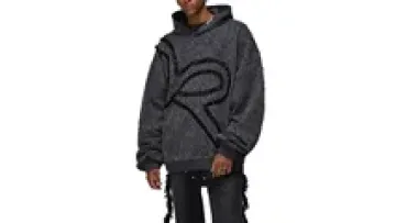 High Quality Cotton Custom Streetwear Heavyweight Distressed Acid Wash Cotton Pullover Blank Hoodie For Men1