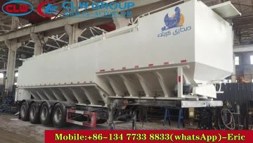 Big Bulk Feed Tank Transport Trailer