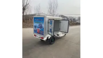 Three-Wheeled Electric Refrigerated Vehicle for Fresh Small Fish Delivery1