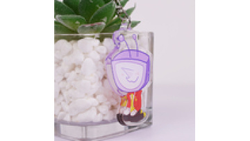 Imitate Epoxy Acrylic Keychain Won't Turn Yellow Custom Acrylic Keychain UV Printed Plastic Customised Acrylic Keychain1