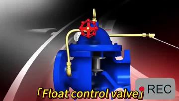 Floating ball control valve