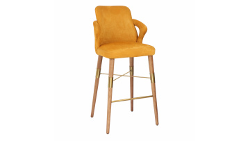 M1077 yellow bar chair