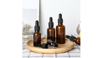 5ml/10ml/15ml/20ml/30ml/50ml Flat Shoulder Glass Dropper Bottle Frosted Glass Essential Oil Bottle With Dropper Serum Oil Bottle1