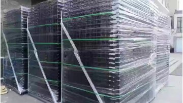 50*100 mm mesh opening  Home Garden Galvanized  Metal fence1