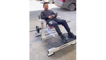 Hip thrust machine