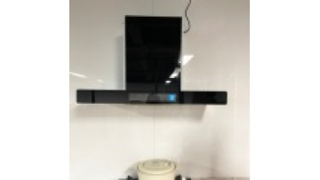 1000m3/h 900mm Titanium Black Remote Control Auto Clean T shape Range Cooker Hoods Exhaust Chimney Extractor Hood1