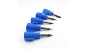 Steel End Mill Micro Diameter Ball End Mill Cutter Solid Carbide DHF R0.15 R0.2 R0.35mm MBTA00821