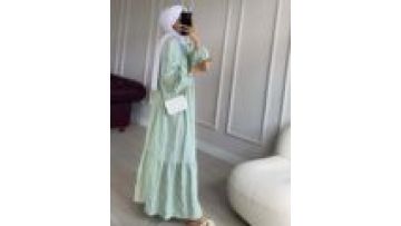 Abaya Women Muslim Dress 2023 Dubai Solid Color Long Sleeve Lovely Dress for Women Traditional Muslim Clothing&Accessories1