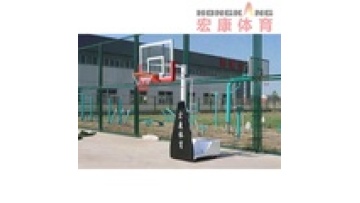 Movable Hydraulic Tempered Glass Basketball Hoop Stand Adjustable Basketball Stand1